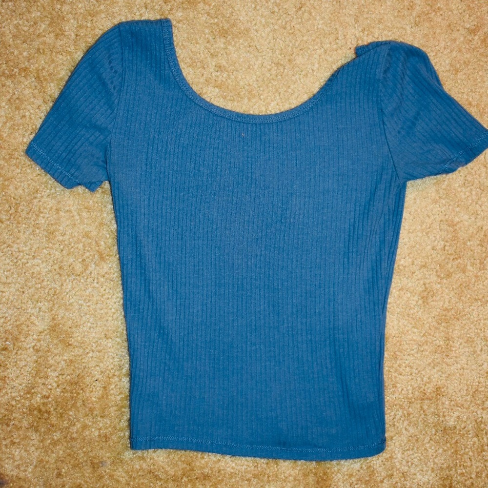 Blue crop stop